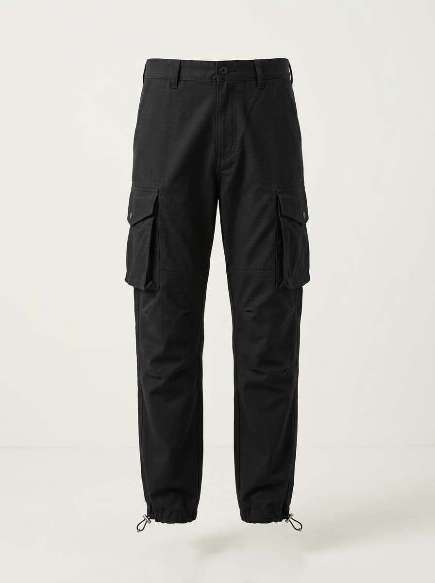 TACTICAL MULTI-POCKET CARGO TROUSER - Onyx